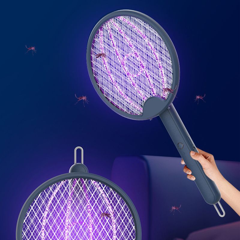 LuxiZap 2-en-1 Tapette Électrique à Mouches | Lutte efficace contre les mouches avec un design luxueux