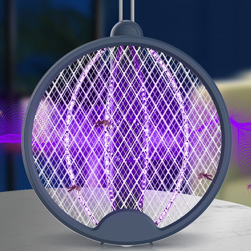 LuxiZap 2-en-1 Tapette Électrique à Mouches | Lutte efficace contre les mouches avec un design luxueux