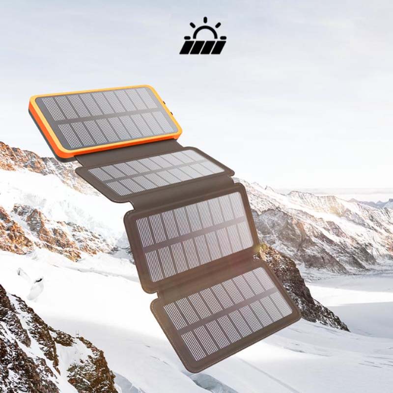 PowerFold | Batterie Solaire Portable Pliable et Étanche