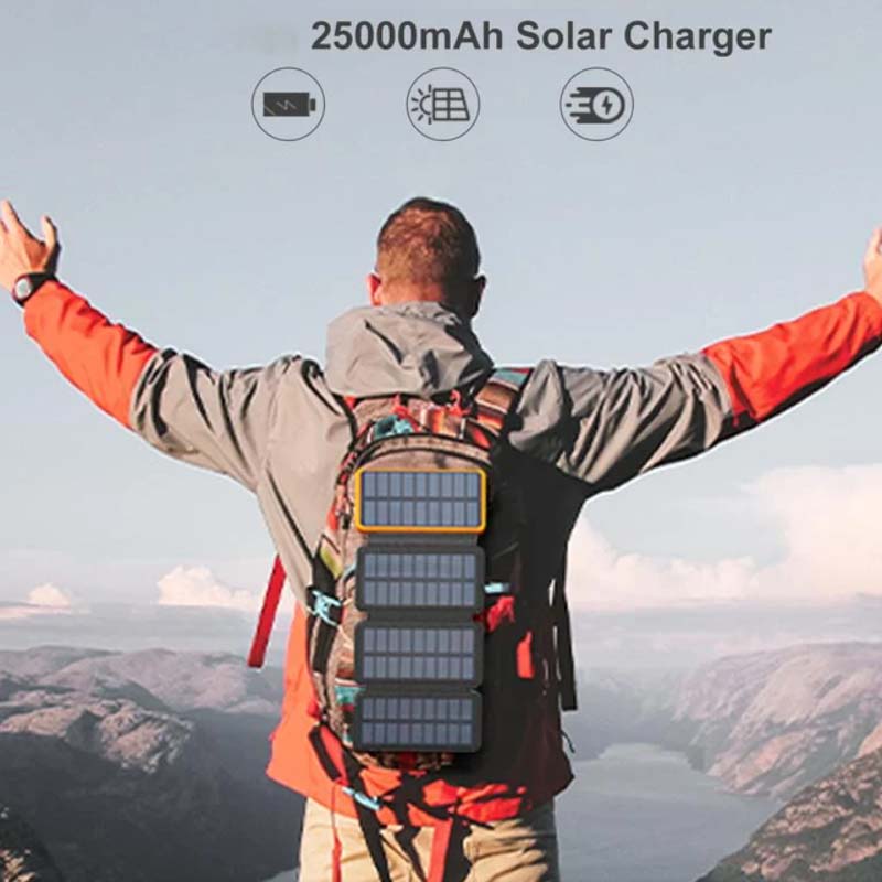 PowerFold | Batterie Solaire Portable Pliable et Étanche