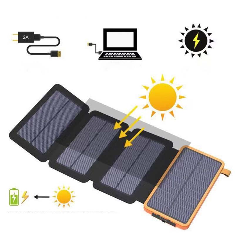 PowerFold | Batterie Solaire Portable Pliable et Étanche