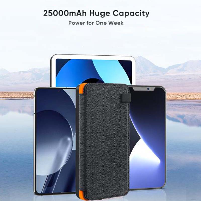 PowerFold | Batterie Solaire Portable Pliable et Étanche