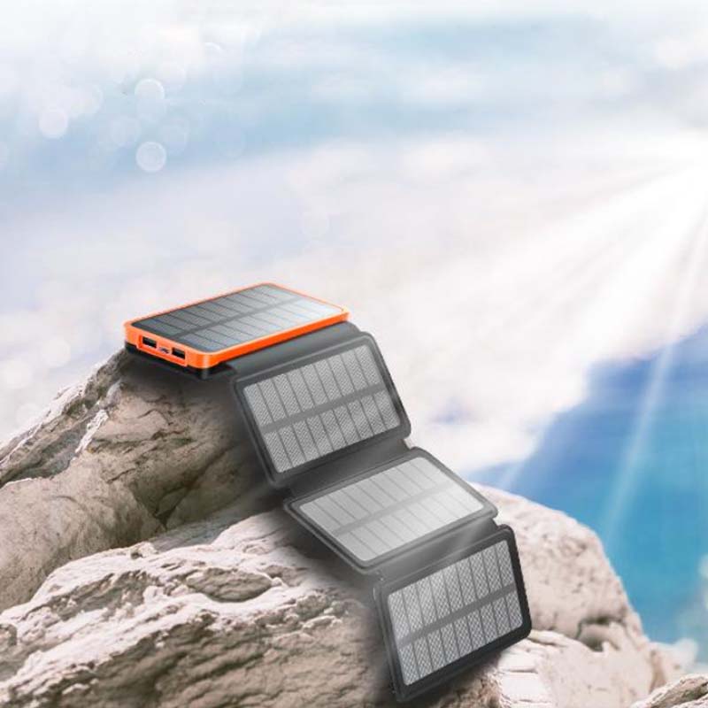 PowerFold | Batterie Solaire Portable Pliable et Étanche