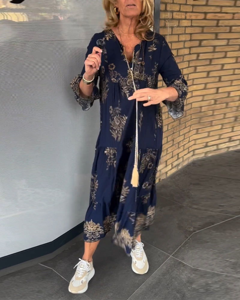 Rena | Robe Vintage Décontractée