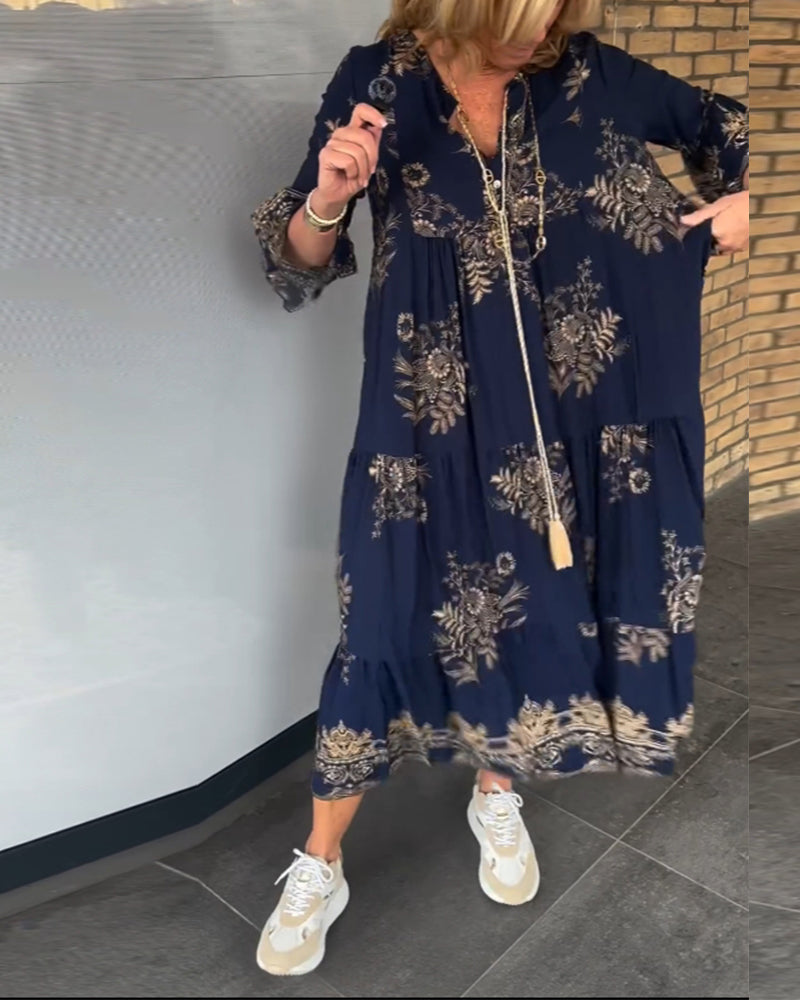 Rena | Robe Vintage Décontractée