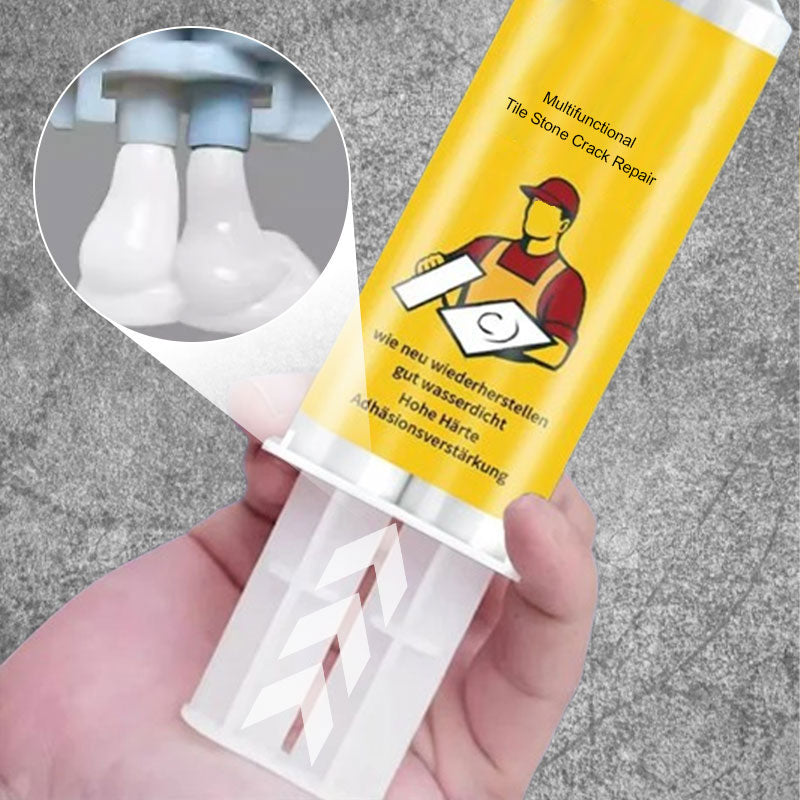 LuxuraFix Kit de Réparation de Carrelage et de Pierre | Ensemble de haute qualité pour une réparation sans effort de carrelages et de pierres