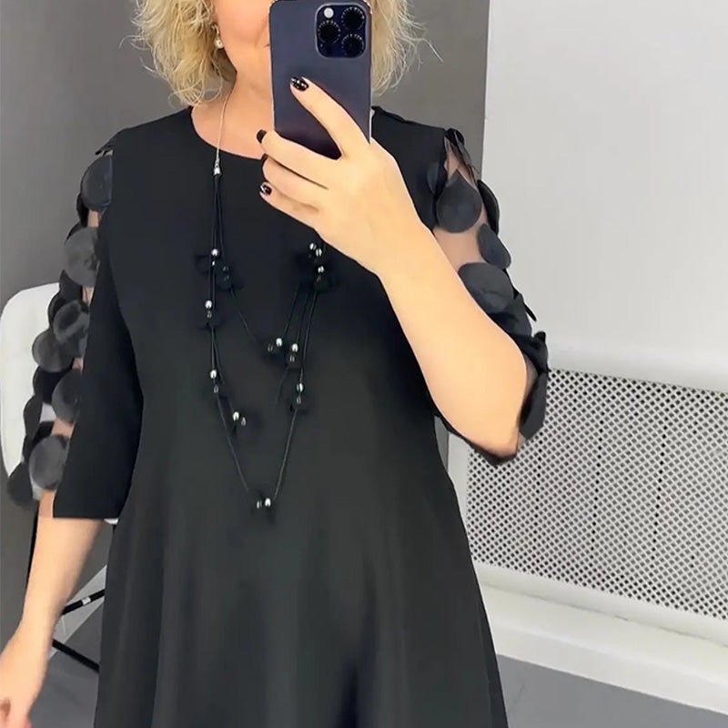Agusta | Robe Maxikleid Punktechic