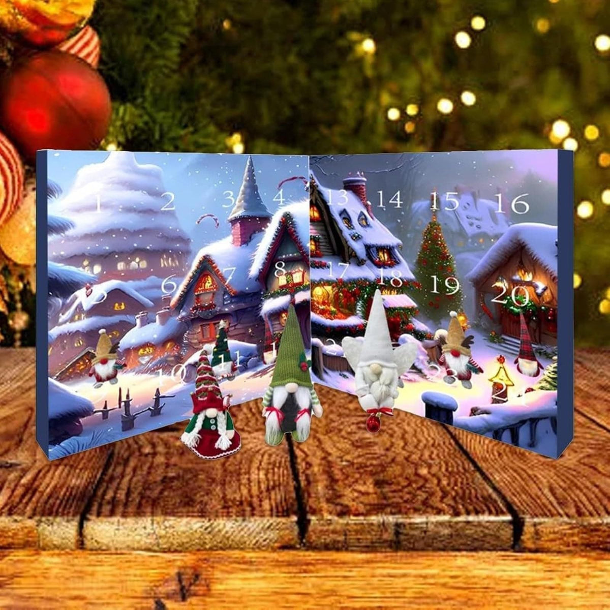 Calendrier de l'Avent Magique d'Hiver 2026 – Compte à Rebours de 24 Jours jusqu'à Noël