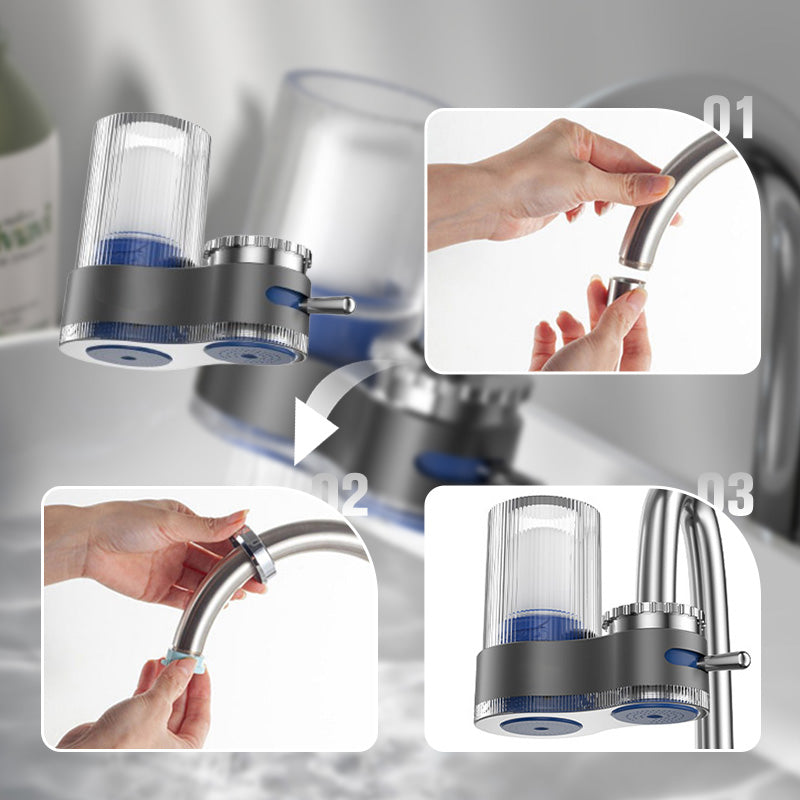 AquaPure Purificateur d'Eau de Robinet | Eau Propre et Fraîche Pour la Maison