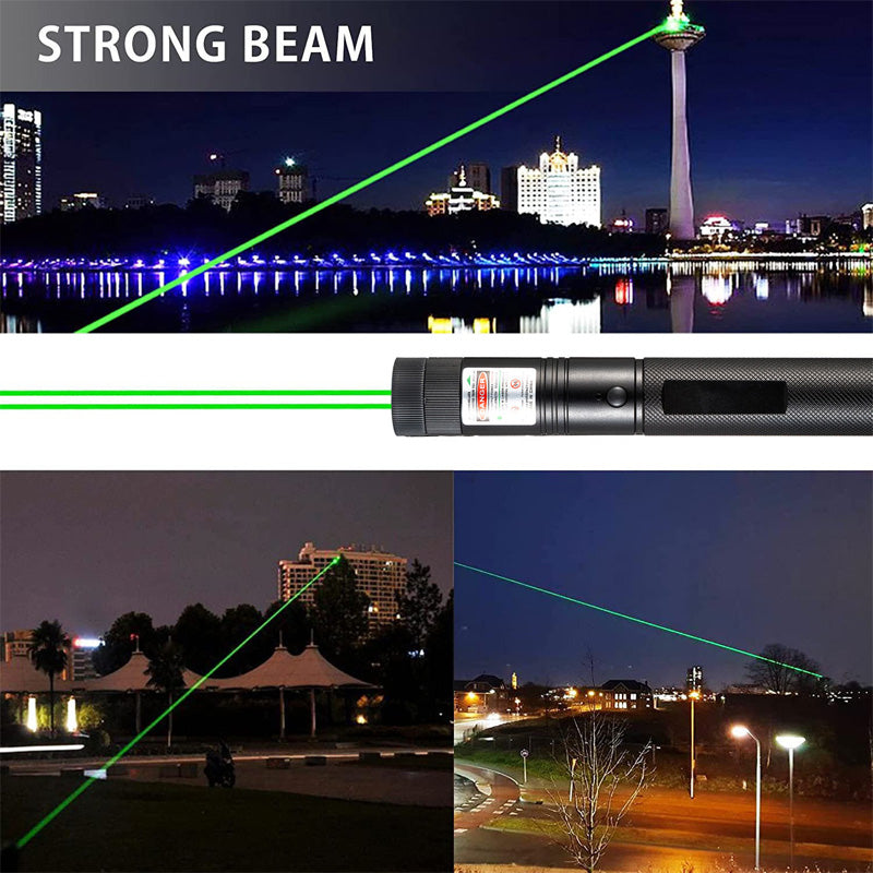 LuxeBeam Laser Pointer Bi-Couleur | Laser rouge et vert précis pour des présentations polyvalentes