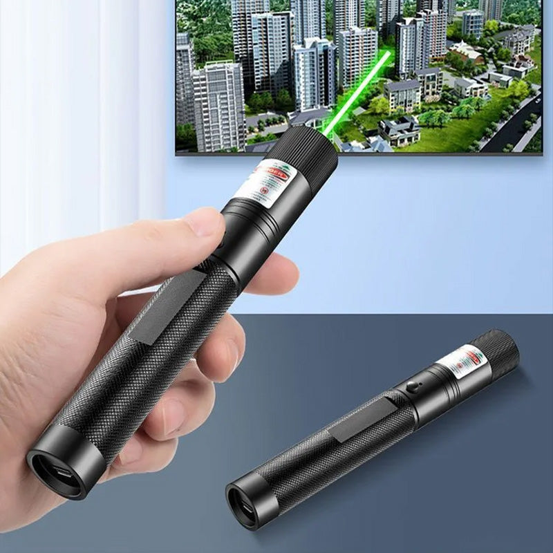 LuxeBeam Laser Pointer Bi-Couleur | Laser rouge et vert précis pour des présentations polyvalentes