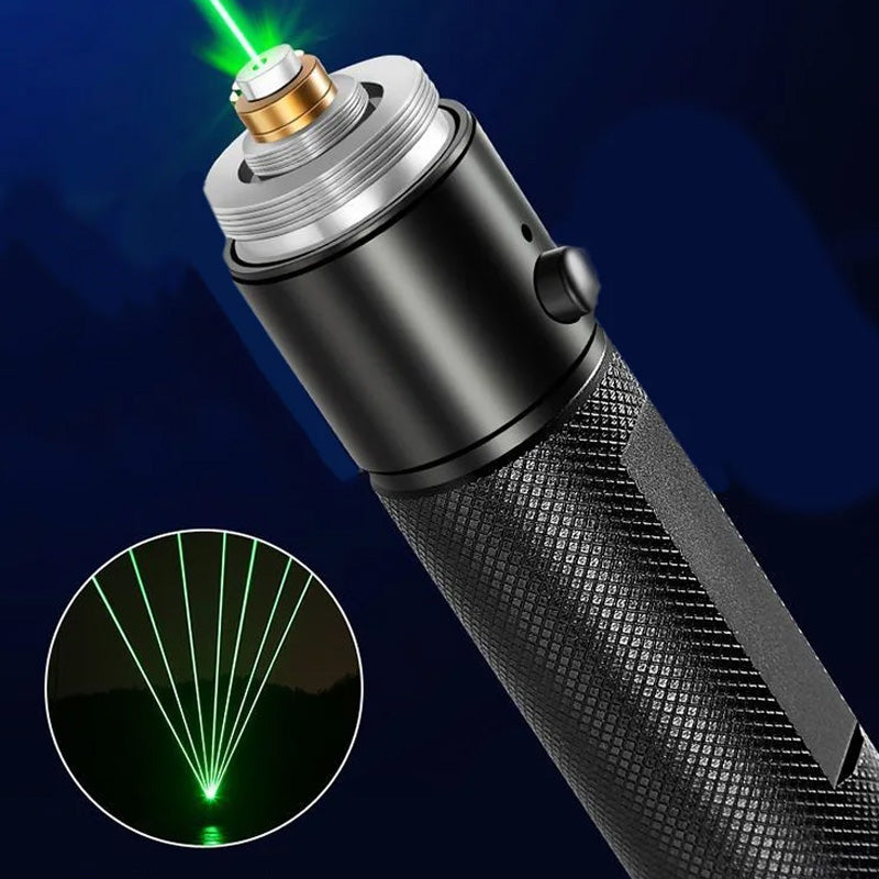 LuxeBeam Laser Pointer Bi-Couleur | Laser rouge et vert précis pour des présentations polyvalentes