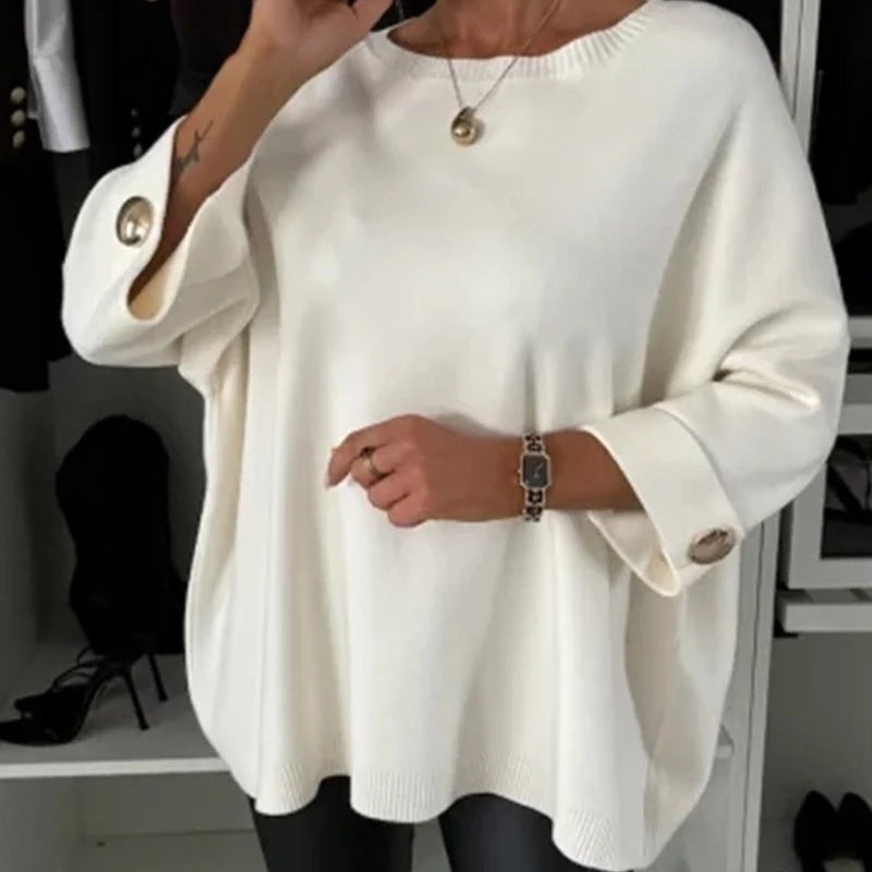 Alivia | Haut en tricot simple pour femmes, polyvalent et chic