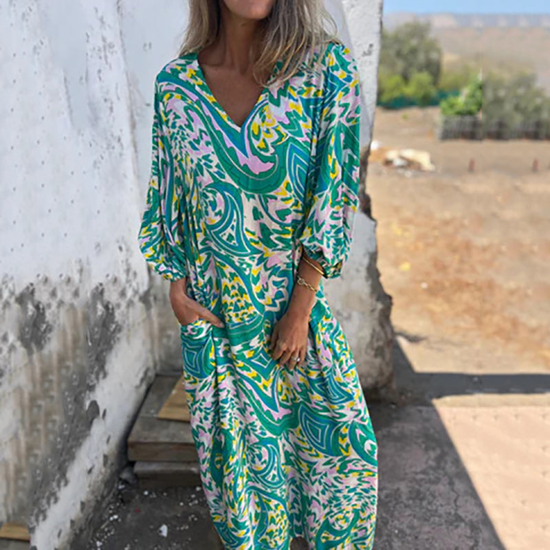 Calia | Robe Maxikleid Boho Aérée