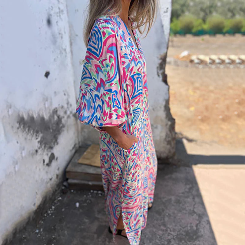 Calia | Robe Maxikleid Boho Aérée