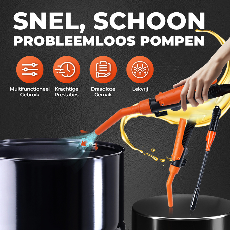 AquaLux Pompe de Transfert de Liquide Sans Fil | Solution Efficace et Portable pour le Transfert de Liquides