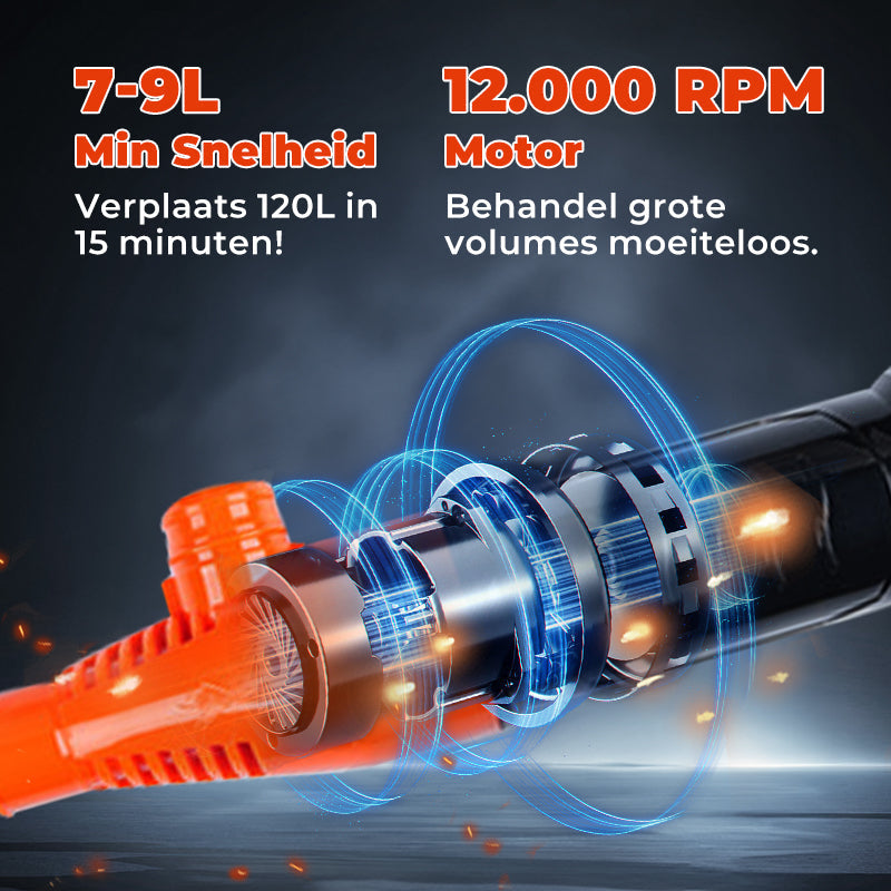 AquaLux Pompe de Transfert de Liquide Sans Fil | Solution Efficace et Portable pour le Transfert de Liquides