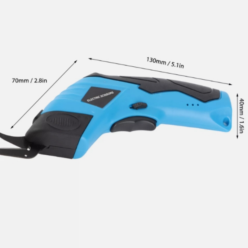 Ciseaux Électriques Rechargeables LuxCut Élégante | Ciseaux manuels électriques pour précision et commodité