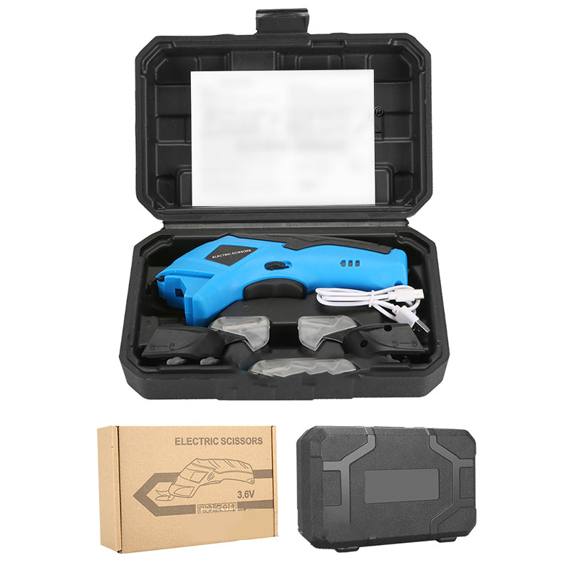 Ciseaux Électriques Rechargeables LuxCut Élégante | Ciseaux manuels électriques pour précision et commodité