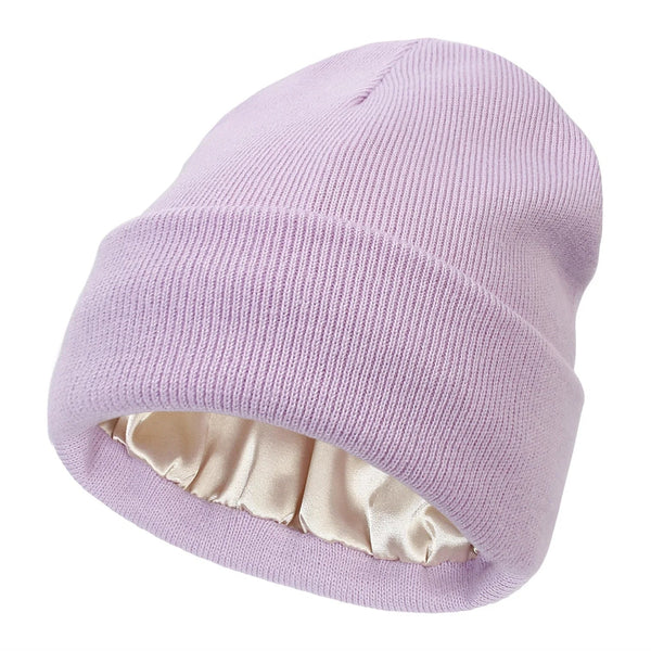 Chapeau d'Hiver Doublé en Soie - Noor