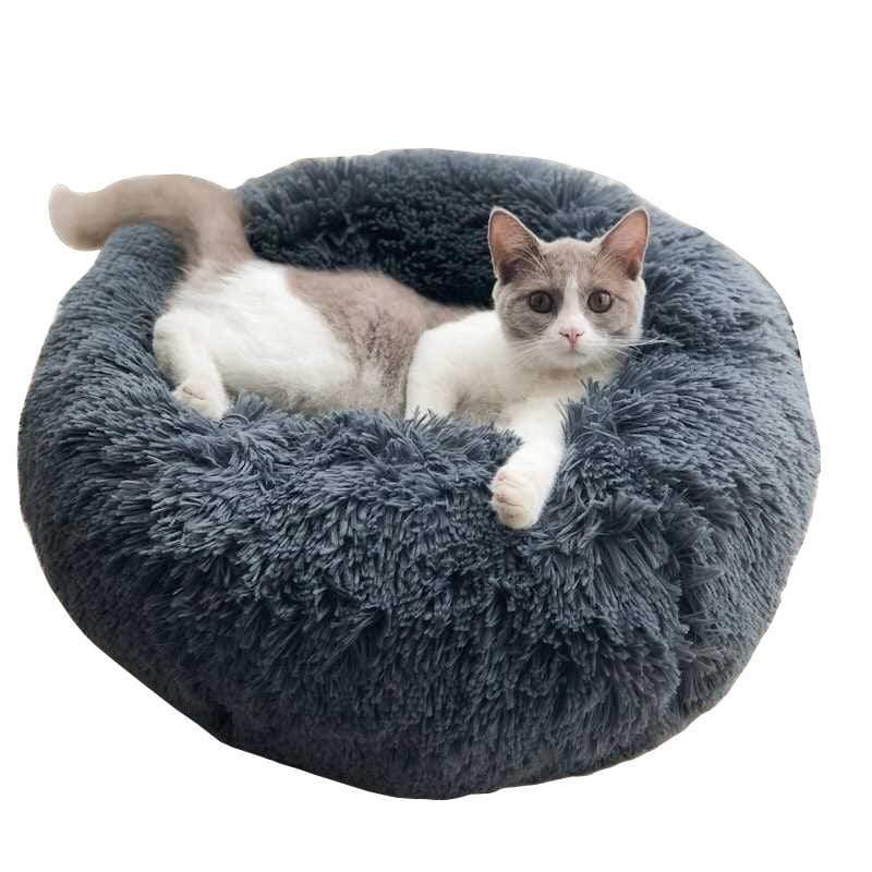 Lit pour Chien Confortable - Grande Taille, Lavable en Machine, Design Apaisant Imitant le Pelage de Maman pour un Confort et une Détente Ultimes