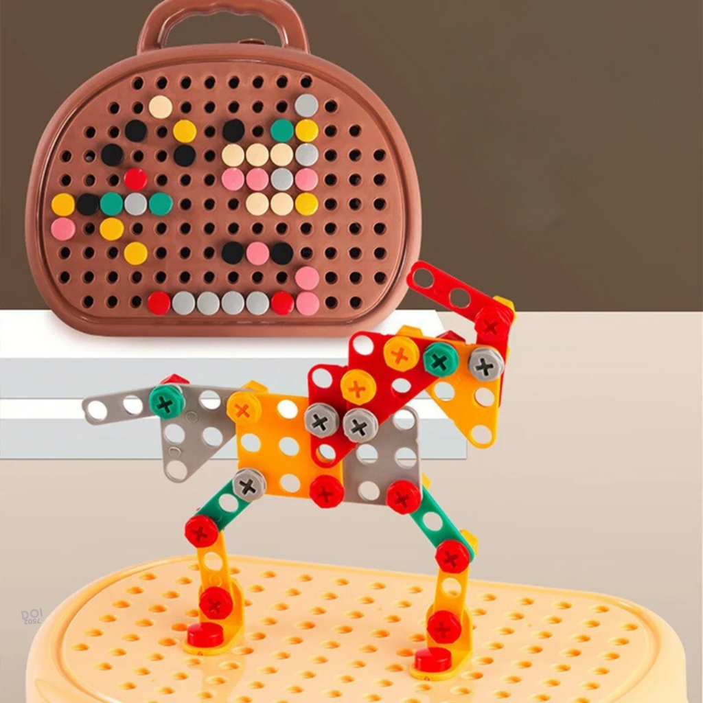 Boîte à Outils d'Ours pour Enfants