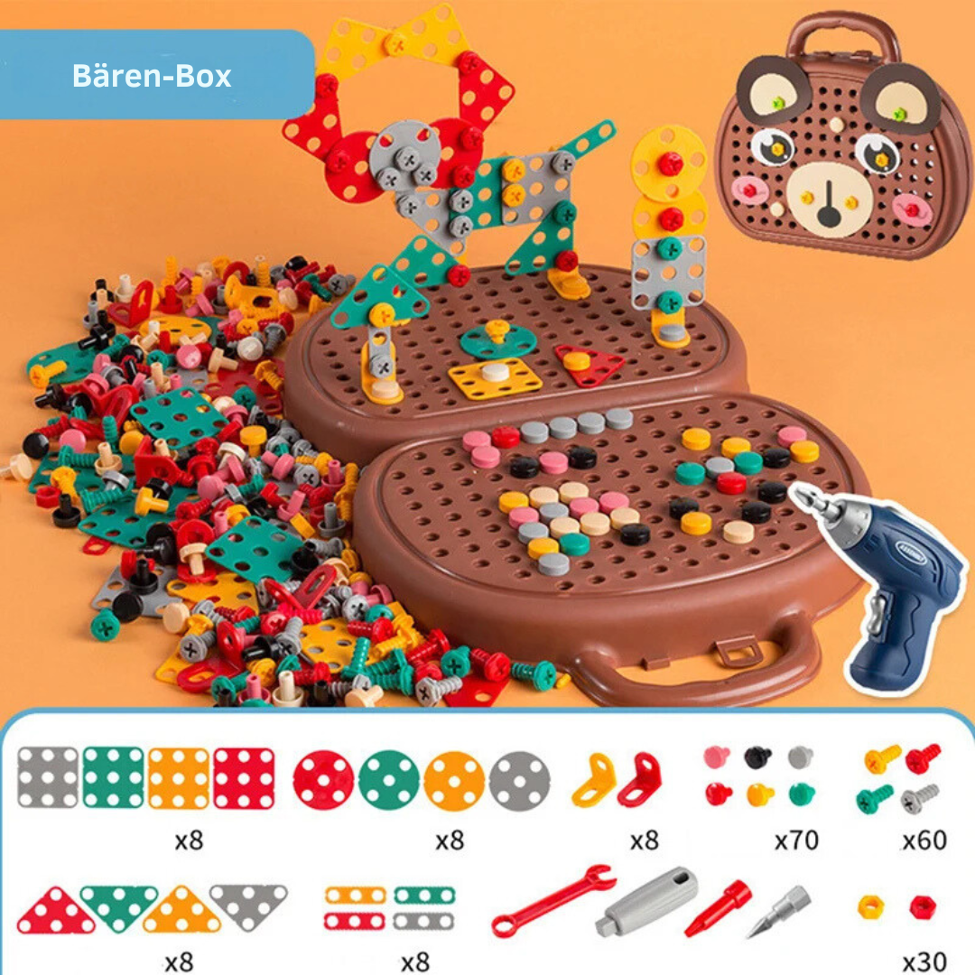 Boîte à Outils d'Ours pour Enfants