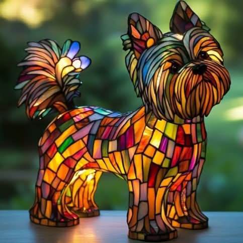 Lunaro - Lampe de Nuit LED Artistique avec Races de Chiens pour Décoration Intérieure Ambiance