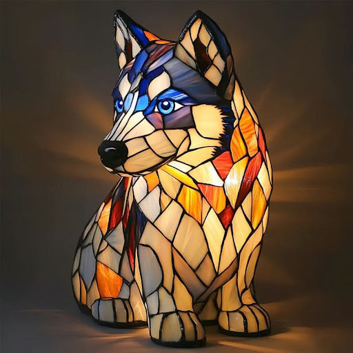 Lunaro - Lampe de Nuit LED Artistique avec Races de Chiens pour Décoration Intérieure Ambiance