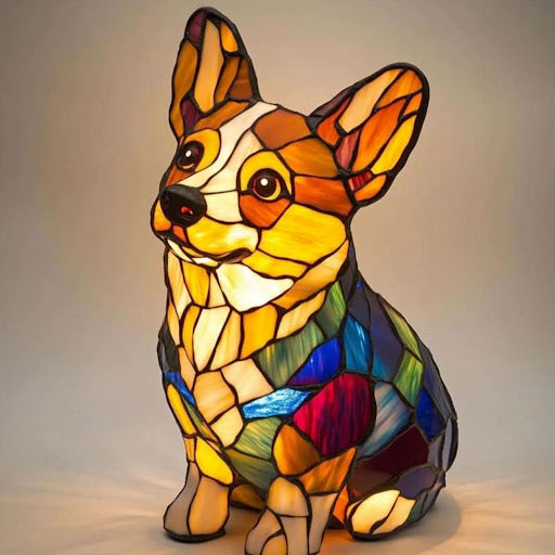 Lunaro - Lampe de Nuit LED Artistique avec Races de Chiens pour Décoration Intérieure Ambiance