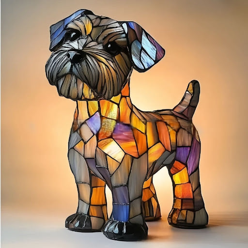 Lunaro - Lampe de Nuit LED Artistique avec Races de Chiens pour Décoration Intérieure Ambiance
