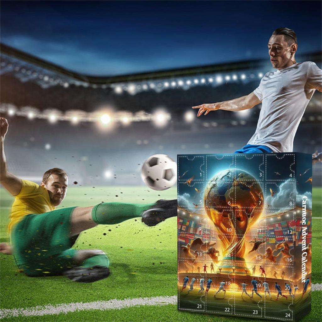 Calendrier de l'Avent Football 2025 | Parfait pour tout véritable amateur de football