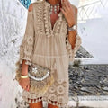 Robe Mini Boho en Dentelle