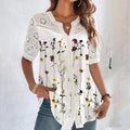 Hortense - Blouse Estivale Fluide Avec Finition Élégante