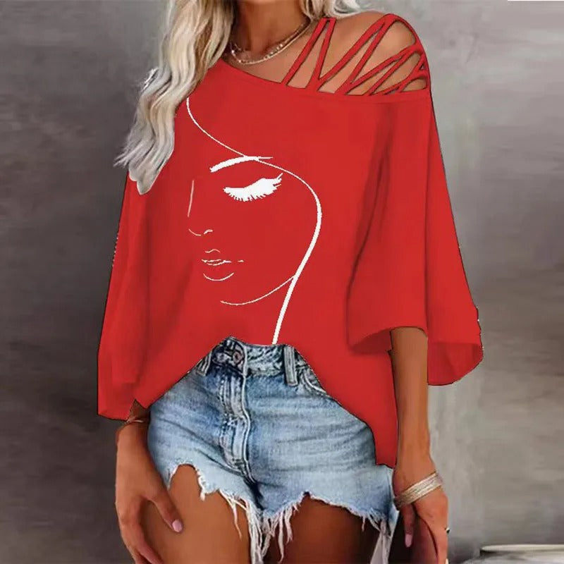 T-shirt pour femmes imprimé