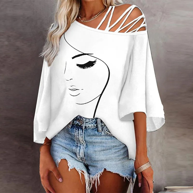 T-shirt pour femmes imprimé