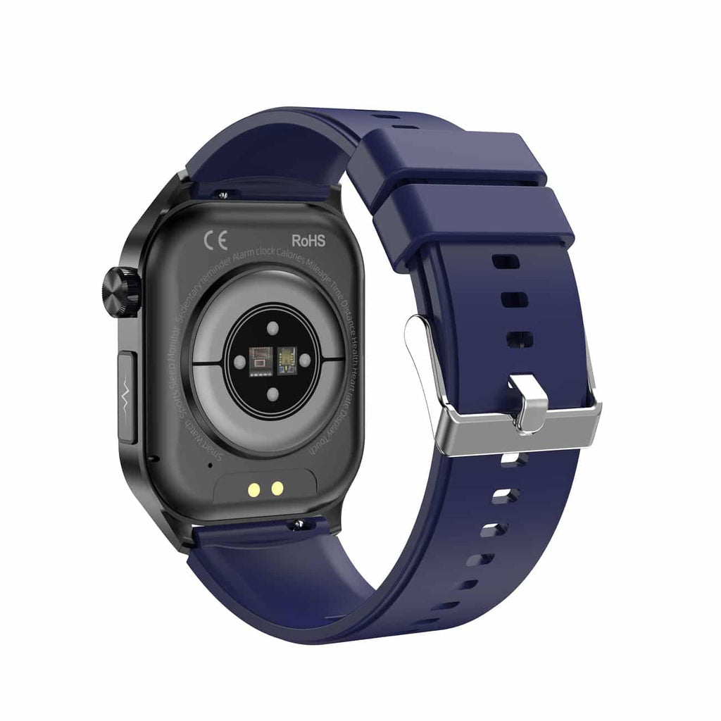 Montre connectée pour la santé et le fitness – EKG, Tension artérielle, Mesure du rythme cardiaque – Compatible avec iOS et Android