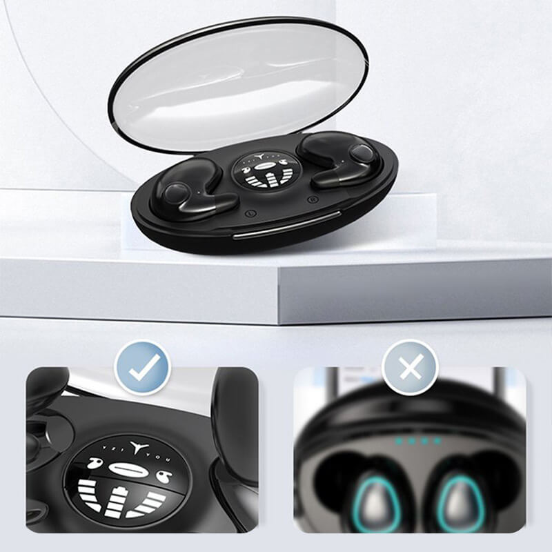 Casque de sommeil sans fil invisible IPX5 étanche