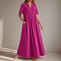 Wren – Robe Maxi à Pince pour Femme avec Poches